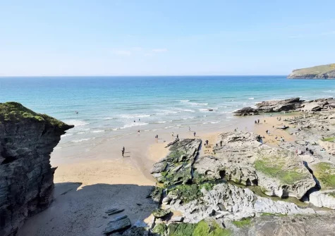 Penny Bun Cottage is an ideal base for exploring Trebarwith Beach and everything Cornwall has to offer