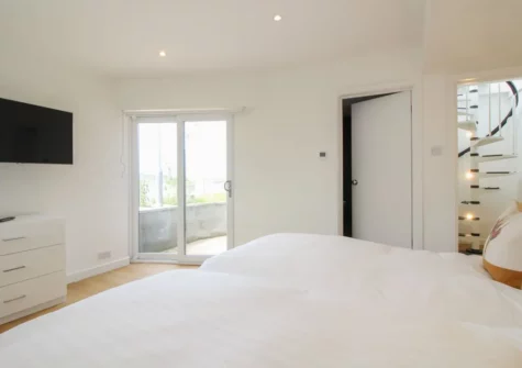 Bedroom #2 at Penrose Lodge, St Columb Minor