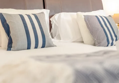 Bedroom #2 at Penthouse at Lemain Garden Apartments, Looe