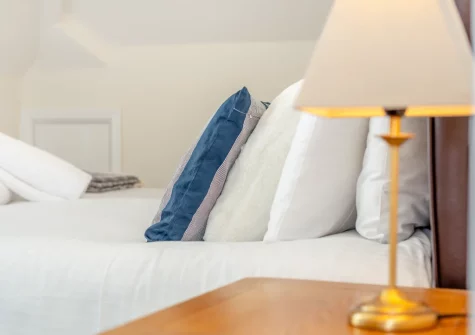 Bedroom #2 at Penthouse at Lemain Garden Apartments, Looe