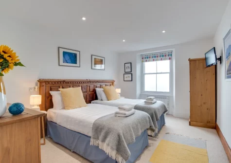 Bedroom #2 at Penthouse Channel View, Lynton