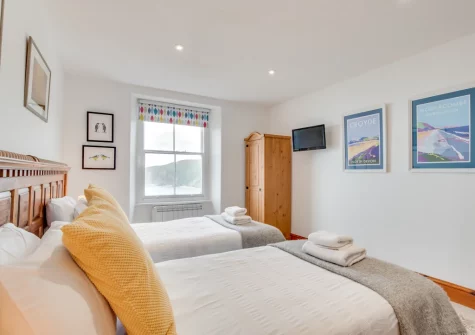 Bedroom #2 at Penthouse Channel View, Lynton