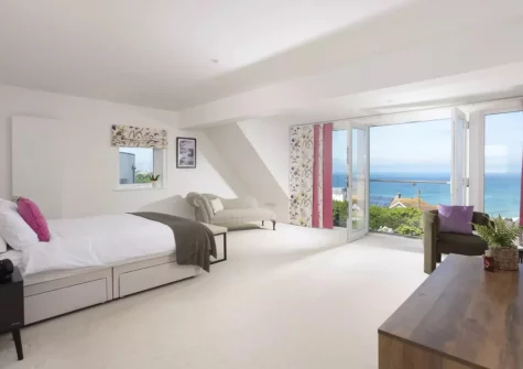 Bedroom #4 at Pentire Beach House, Newquay