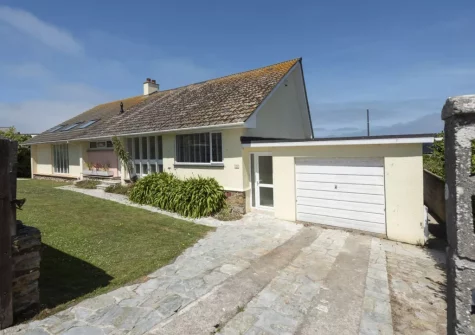 Pentire Beach House has private parking for up to three cars