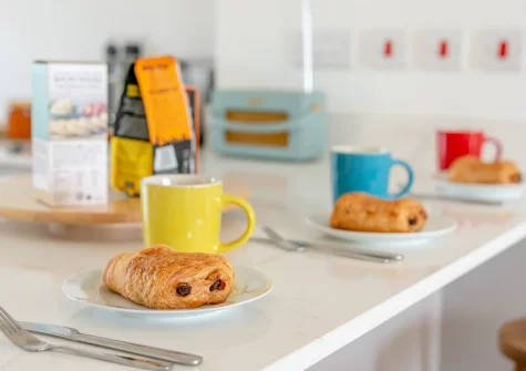 The kitchen at Pentire, Trevone