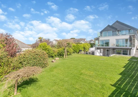 The enclosed gaden at Pentire, Trevone