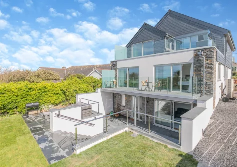 Pentire is a stunning detached property with incredible sea views