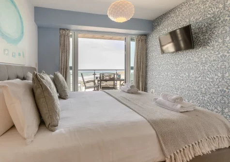 Bedroom #1 at Pentire View, Newquay