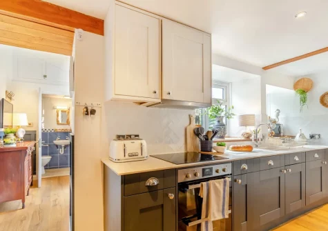 The kitchen at Pentreath, Kingsand