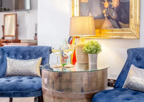 Bedroom #1 at Pentreath, Kingsand