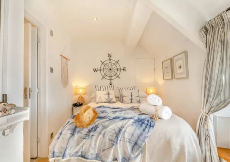 Bedroom #2 at Pentreath, Kingsand