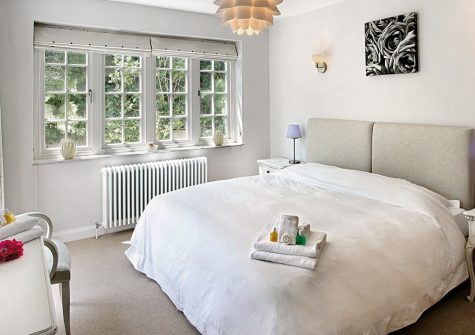 Bedroom #2 at Penveron, Dittisham