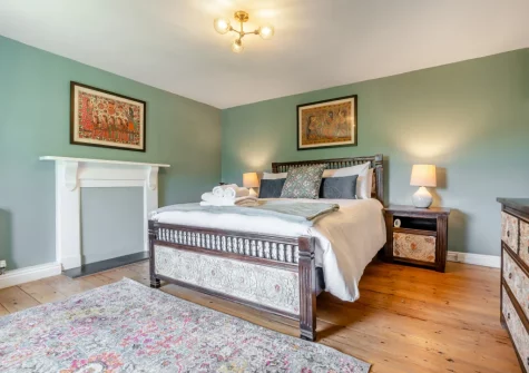 Bedroom #1 at Penvith Farmhouse, Saint Martin-by-Looe