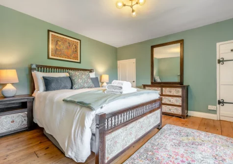 Bedroom #1 at Penvith Farmhouse, Saint Martin-by-Looe