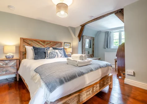 Bedroom #2 at Penvith Farmhouse, Saint Martin-by-Looe