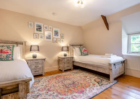 Bedroom #4 at Penvith Farmhouse, Saint Martin-by-Looe