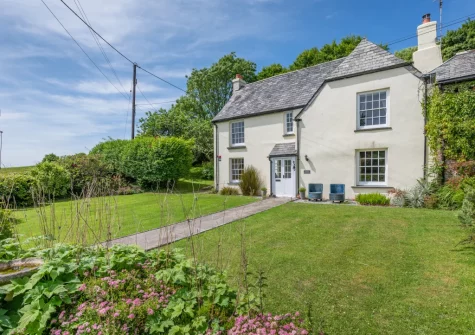 Penvith Farmhouse is a magnifcent old farmhouse set within glorious countryside with private gardens & woods
