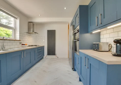 The kitchen at Penwhine, St Merryn