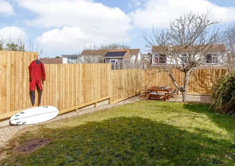 The garden at Penwick Cottage, Bude