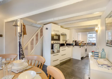 The kitchen & dining area at Petroc, Looe