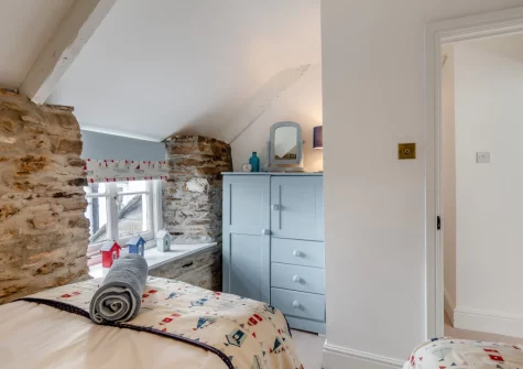 Bedroom #3 at Petroc, Looe