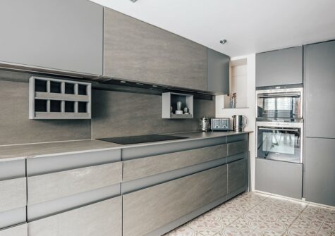 The kitchen at Phoenix, St Ives