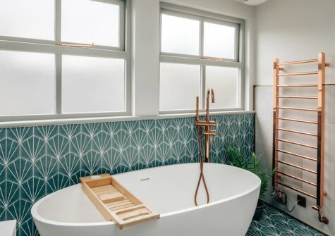 Bedroom #1 en-suite at Phoenix, St Ives