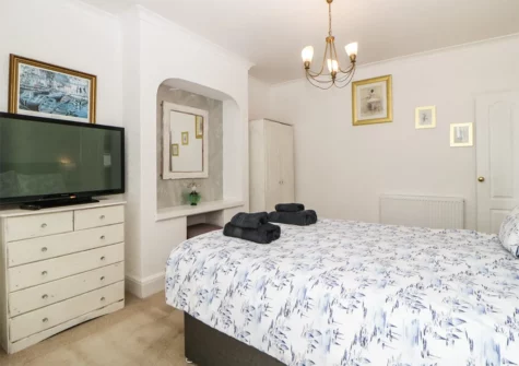 Bedroom #1 at Pier View, Paignton