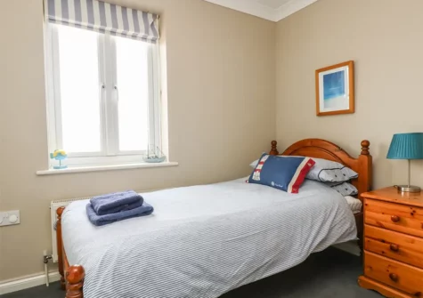 Bedroom #5 at Pink House, Mevagissey