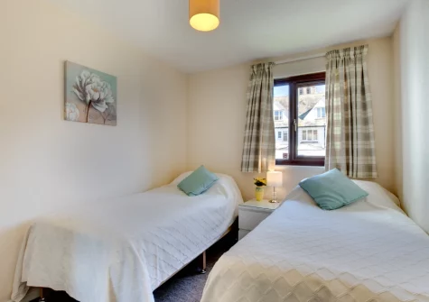 Bedroom #2 at Pioneer Apartment No 7, Beer