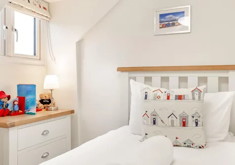 Bedroom #3 at Piran Cottage, Mevagissey