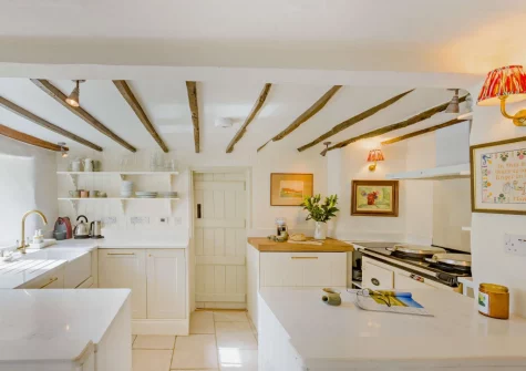 The kitchen at Pitt Cottage, Branscombe