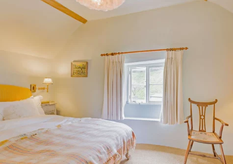 Bedroom #1 at Pitt Cottage, Branscombe