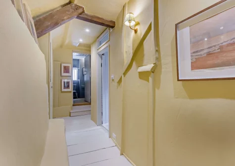 The first floor landing at Pitt Cottage, Branscombe