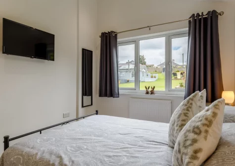 Bedroom #1 at Plaice Two Two Be at Brixham Holiday Park, Brixham