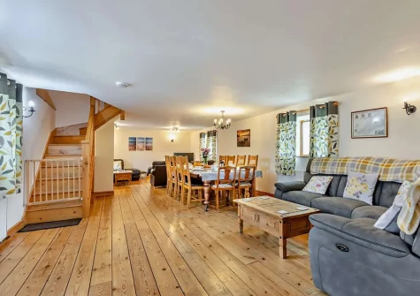 The second living area at Ploughmans Retreat, Kilkhampton