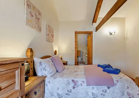 Bedroom #1 at Ploughmans Retreat, Kilkhampton
