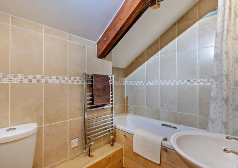 The first bathroom at Ploughmans Retreat, Kilkhampton