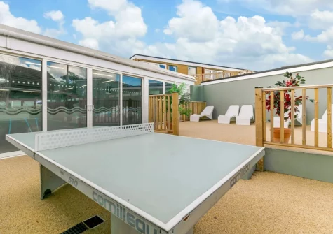 Shared on-site facilities when you stay at Plymouth Sound View include table tennis