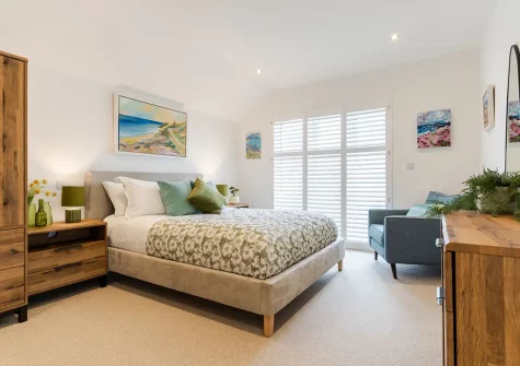 Bedroom #1 at Polberro Cottage, St Agnes
