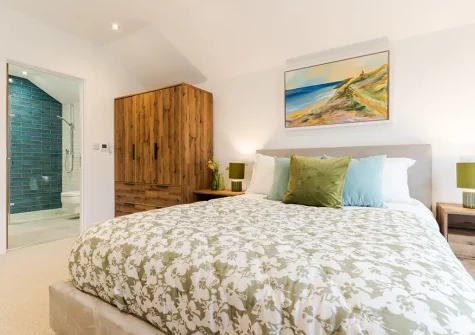Bedroom #1 at Polberro Cottage, St Agnes