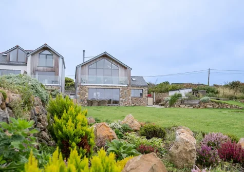 The garden at Polberro Cottage, St Agnes