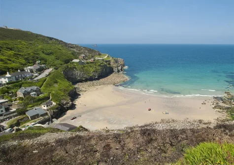 Polberro Cottage, St Agnes is an ideal base for visiting Trevaunance Beach and exploring everything Cornwall has to offer