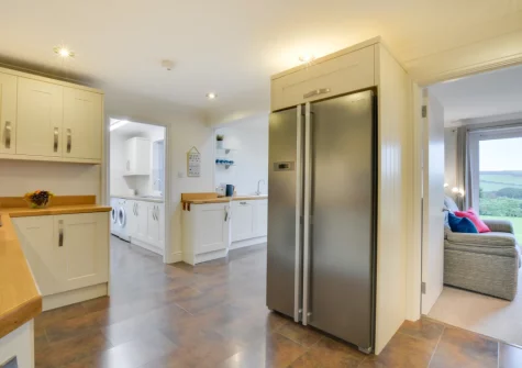 The kitchen at Polbream, Trevone