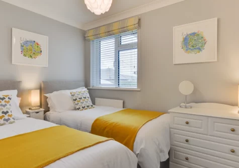 Bedroom #3 at Polbream, Trevone