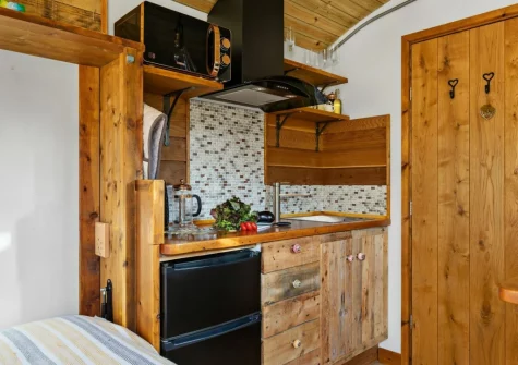The kitchen at Poldhu at the Buryas Bridge Collection, Buryas Bridge