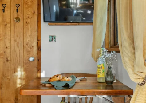 The dining area at Poldhu at the Buryas Bridge Collection, Buryas Bridge
