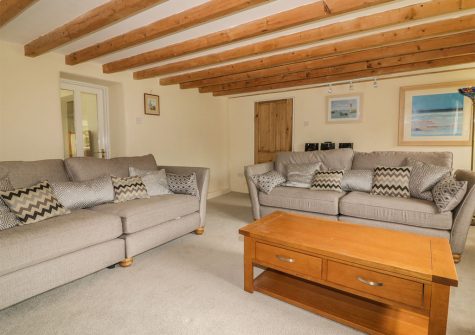 The living area at Polstein, Threemilestone