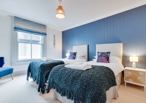 Bedroom #2 at Pont View, Fowey