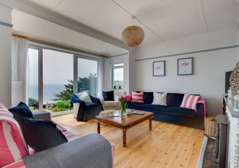 The living area at Pooh Corner, Praa Sands